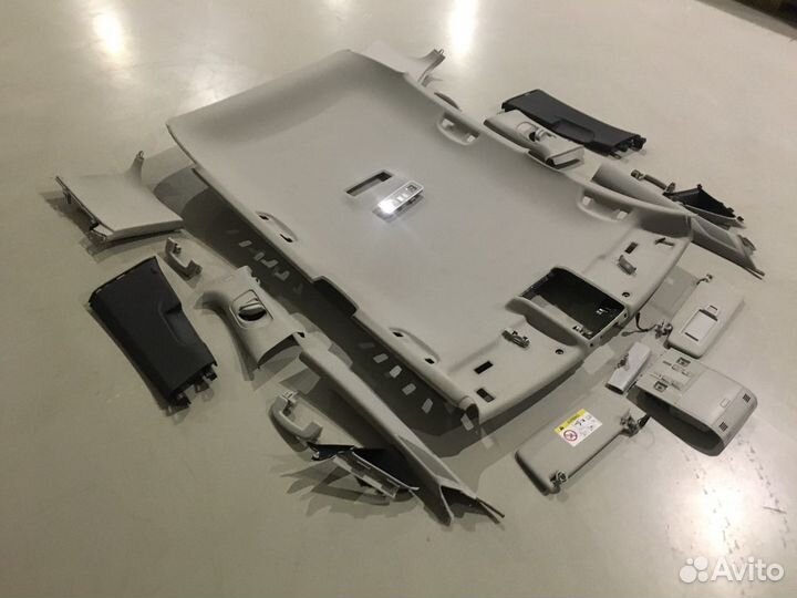 Комплектующие потолка, козырьки, стойки VW Golf 7