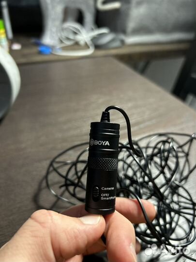 Микрофон проводной boya BY-M1