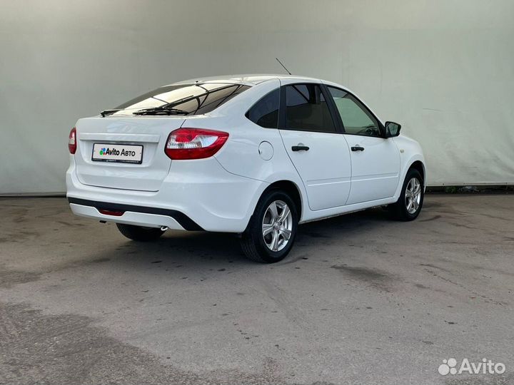 LADA Granta 1.6 МТ, 2019, 118 121 км