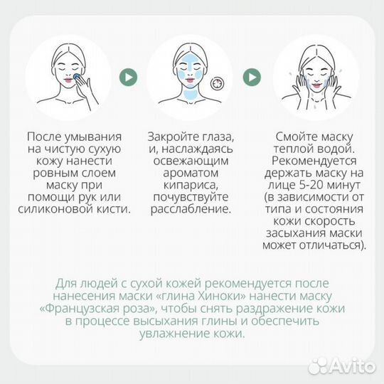 Корейские маски для лица