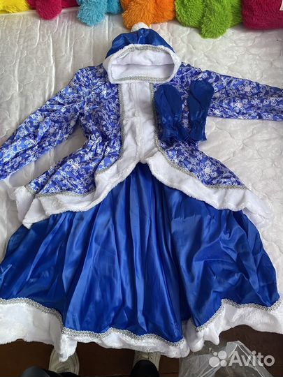 Костюм снегурочки взрослый