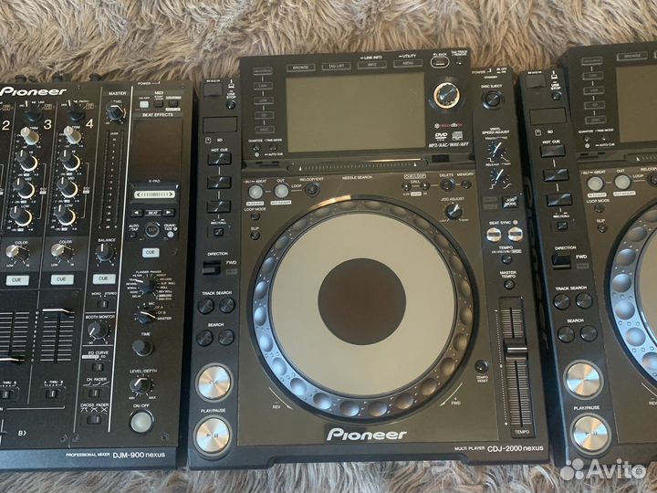 Pioneer cdj 2000 nexus и djm 900 nexus