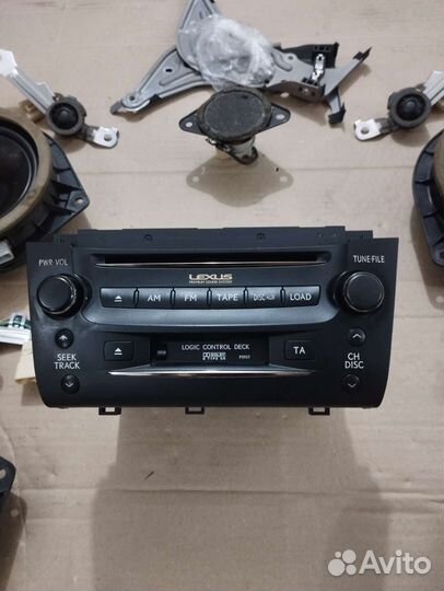 Комплект музыки Лексус GS 2005-2011