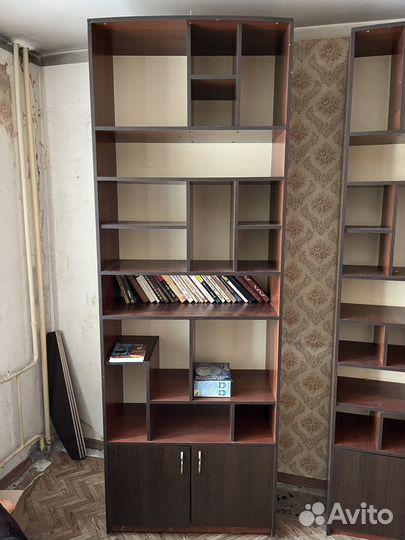 Шкаф с открытыми полками бу