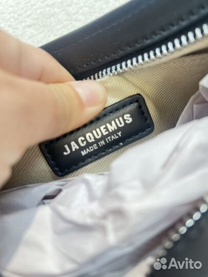 Сумка jacquemus кожаная новая италия