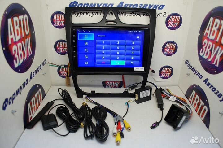 W203 магнитола android Teyes CC2 Plus 4/64