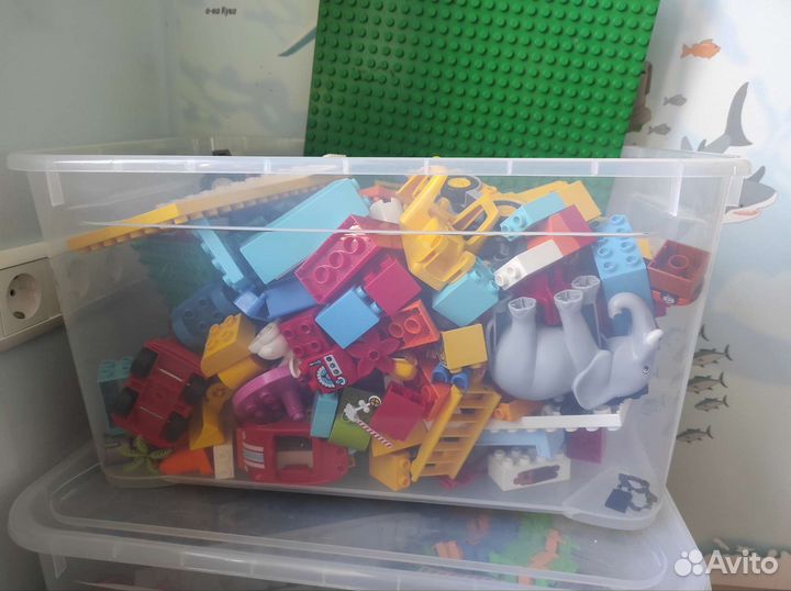 Lego дупло/lego duplо. Контейнер