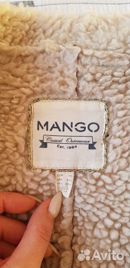 Дубленка женская mango