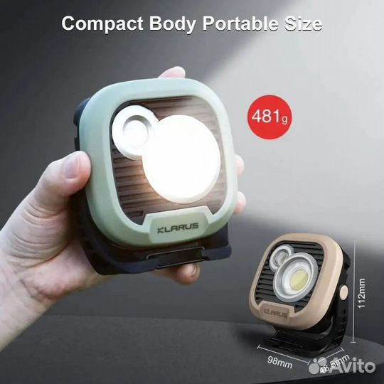 Фонарь прожектор Klarus WL3