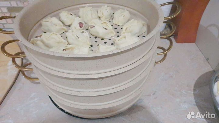 Мантоварка из нержавеющей стали