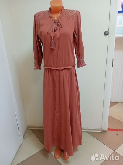 Длинное платье х/б оригинал