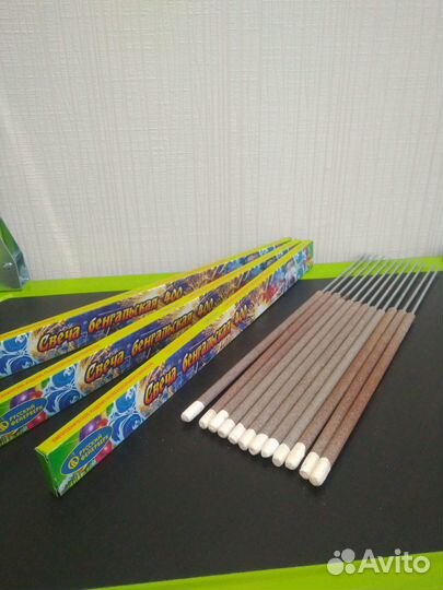 Бенгальские огни толстые 400 мм