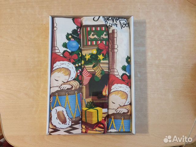 Набор кухонных полотенец новый