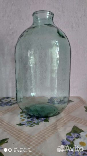 Банка 10 литров стеклянная