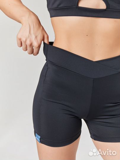 Шорты спортивные женские с карманом