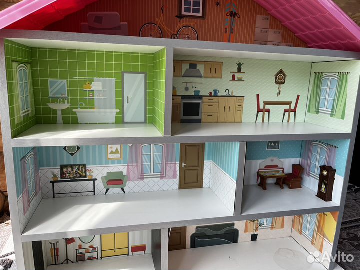 Домик кукольный