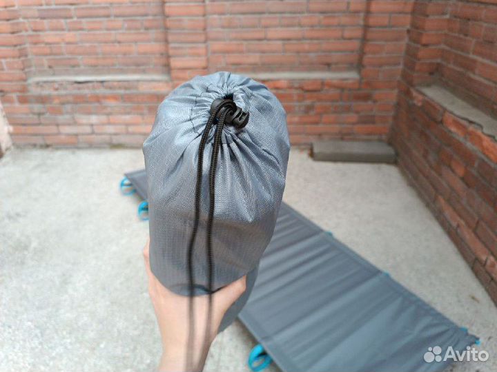 Походная - туристическая раскладушка, сверхлегкая