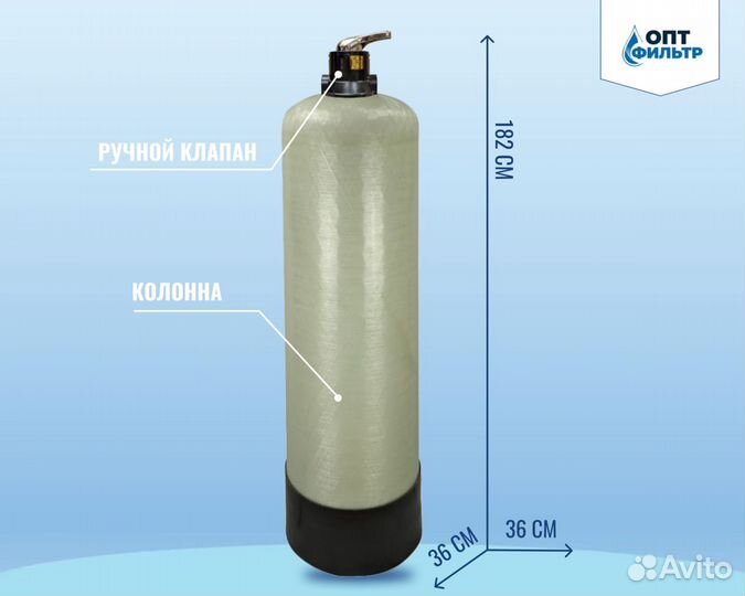 Фильтр обезжелезивания воды от производителя со ск