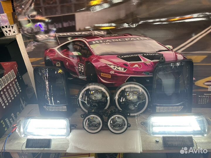 Комплект оптика на Урбан Нива