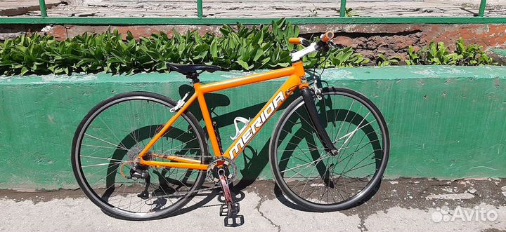 Шоссейный велосипед merida карбон вилка