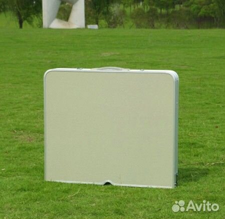 Складной усиленный стол + алюминиевые стулья