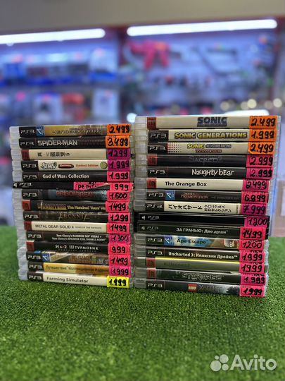 Редкие игры Sony PS3