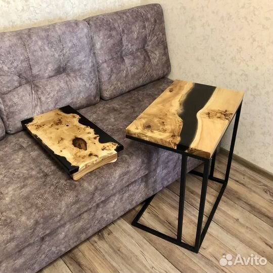 Журнальный столик. Приставной. Прямоугольный