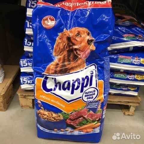 Корм для собак chappi 15 кг