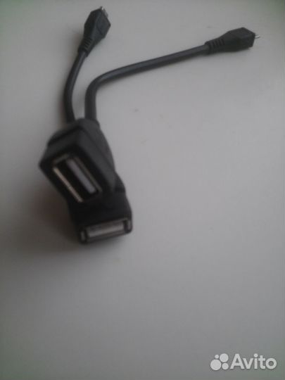 Кабель-переходник micro-USB на USB2.0 OTG