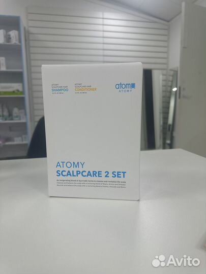 Атоми шампунь scalpcare 2 set