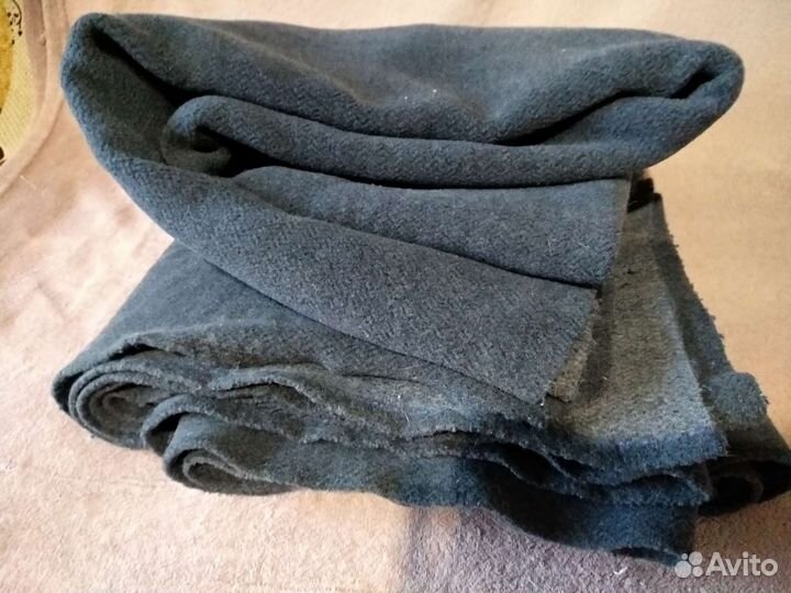 Отрез ткани драп СССР