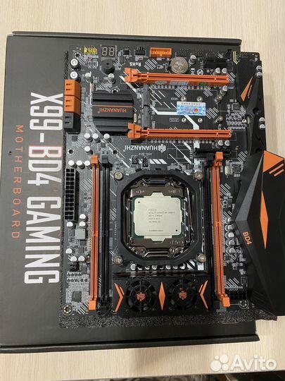 Комплект X99 BD4 +E5 2696 v3 18 ядер+16GB DDR4+FAN