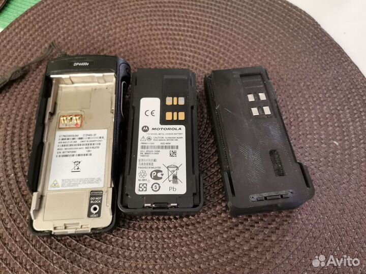 Бокс холдер 18650 Motorola DP 2x/4х зарядка USB C