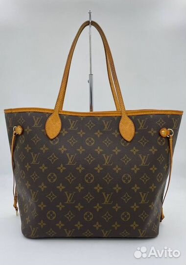 Louis Vuitton Monogramm Neverfull MM Bag винтаж