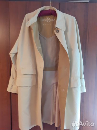 Плащ тренч женский 50 52