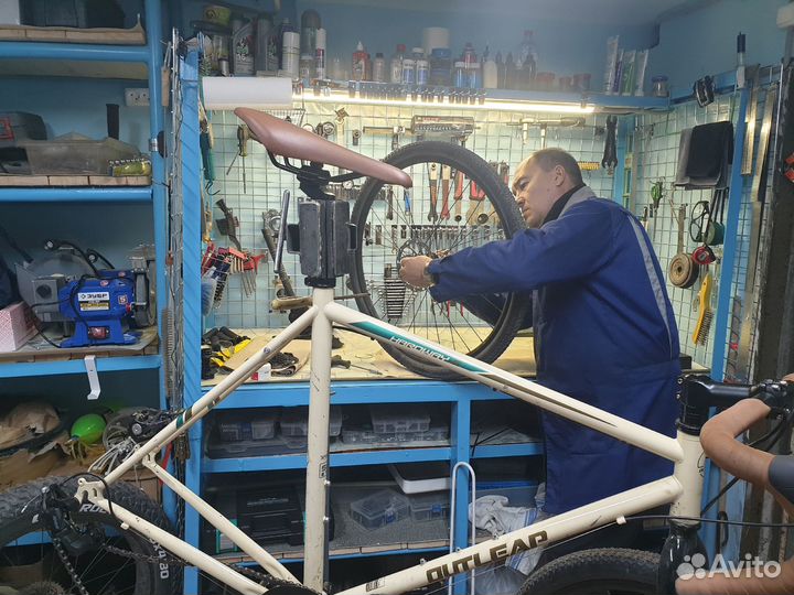 Ремонт велосипедов и запчасти (32 спицы)