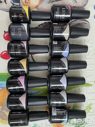 Гель лак luxio люксио 16шт оригинал