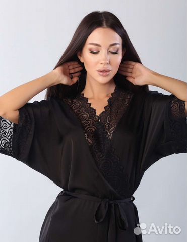 Шелковый халат