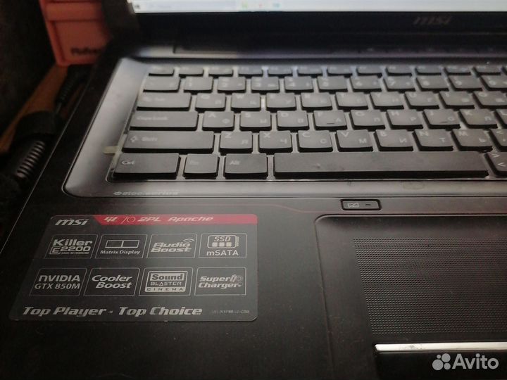 Игровой ноутбук msi ge70 2pl apache