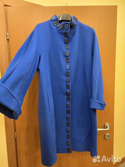 Пальто женское демисезонное из кашемира, Италия