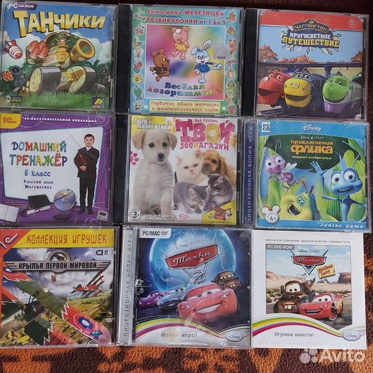 Игры для pc:детские развивающие, приключения,гонки