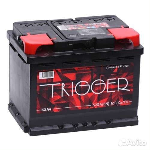 Акб trigger 62 Ah новый с гарантией