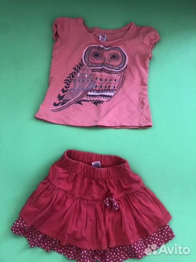 Вещи пакетом на девочку 98-104