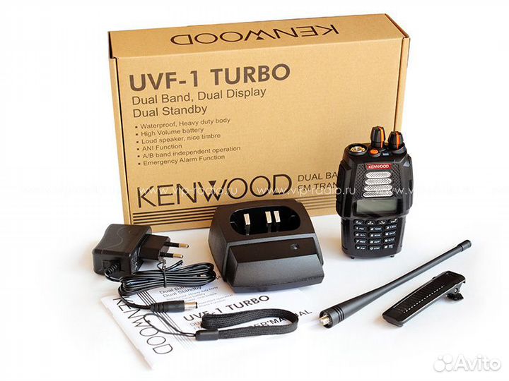 2-диапазонные рации Kenwood UVF1 turbo