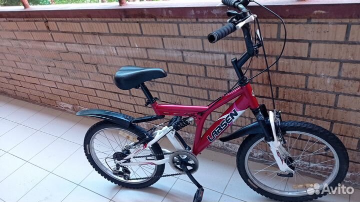 Горно скоростной велосипед Larsen двухподвесный