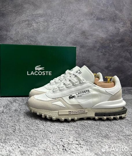 Мужские Кроссовки Lacoste Beige 41-45