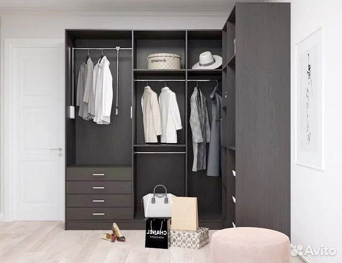 Гардеробная система хранения новая