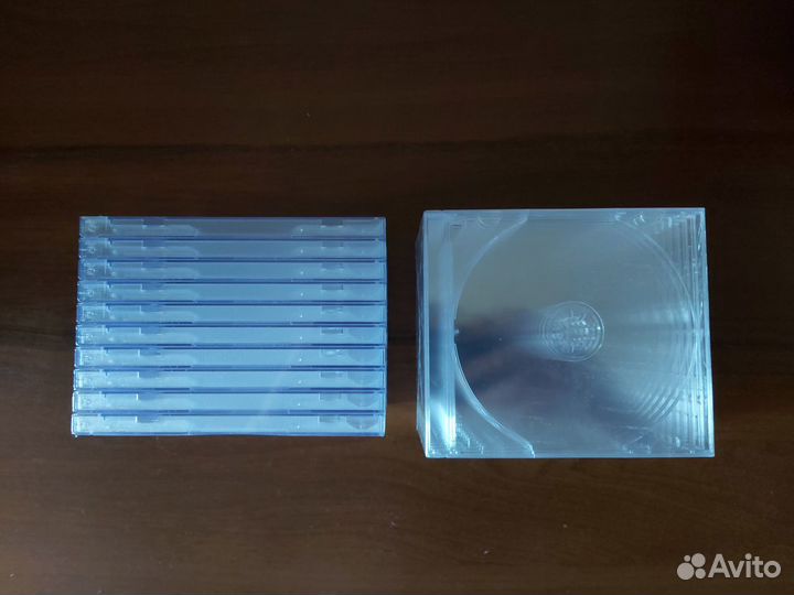 Бокс для CD дисков прозрачный