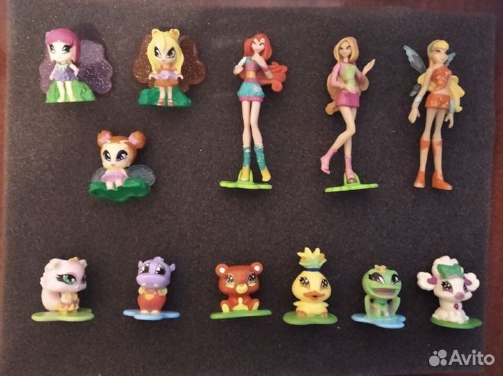 Winx фигурки, журналы