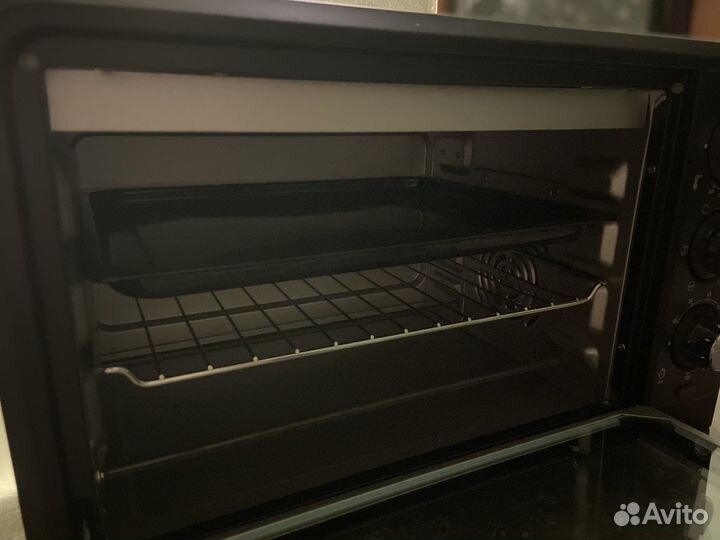 Электрическая мини печь-духовка с конвекцией